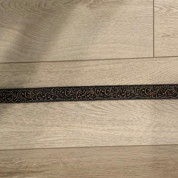 Brighton Rhinestone Dressy Western B I didn't say anything to him he just wenelt - Picture 3 of 5